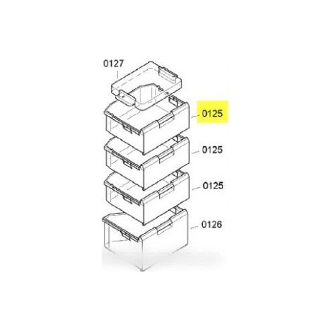Tiroir congélation pour Réfrigérateur BOSCH 00448990