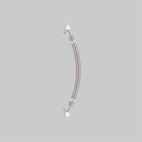 Maniglione inox 'cile' ø 30x532 mm, inter. 500 mm - col. inox satinato/lucido (2 pezzi) FIMET MANIGLIE (1/2)