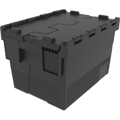 PROVOST - Bac navette Provost - 400 x 300 x 264 mm en polypropylène noir