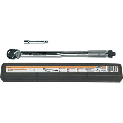 Brüder Mannesmann 183A M 183 Drehmomentschlüssel mit Umschaltknarre 1/2" (12.5 mm) 40 - 210 Nm (1/3)