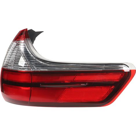 Feu arrière droit Sienna 2015-2020, optique de feu stop étanche rouge clair, voyant de gabarit, ampoule LED, compatible Base L LE XLE, réf 81550-08050, kit de remplacement. (1/5)