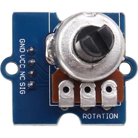 Grove – Drehbarer Winkelsensor-Potentiometermodul (300°) für Arduino, Raspberry Pi, DIY-Elektronik- und Robotikprojekte (1/5)