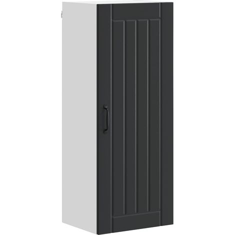 Maison Exclusive - Armario de Pared LUCCA Negro 40 x 31 x 100 cm