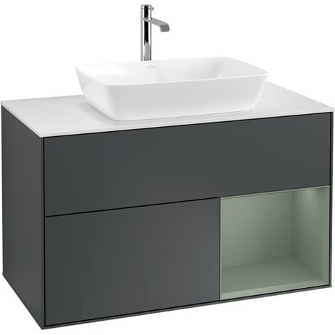 Villeroy & Boch F781GMHG Meuble sous-lavabo Finion F78 (1/2)