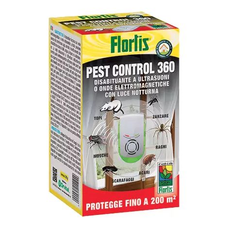 Flortis Disabituante Pest Control 360 Repellente per Ratti e Insetti