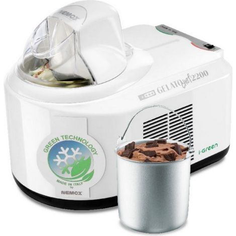 Turbine à glaces 1.5l 110w blanc - Nemox - 003A500270