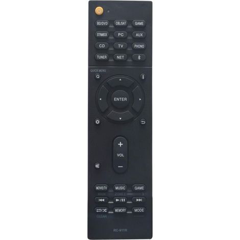 Lntyq RC-911R Fernbedienung für Onkyo AV-Stereo-Receiver TX-NR578 TX-DS787 TX-NR777 TX-NR686 HT-S7805 TX-RZ720 TX-RZ610 TX-RZ710 (1/5)