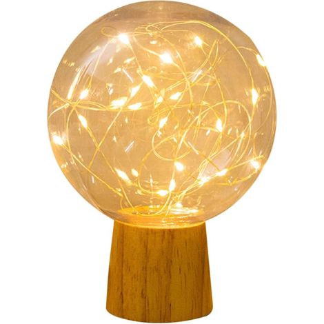 Lampe LED Veilleuse de Chevet Boule Usb, Lumière Décorative de Chambre Garçon et Filles, Lampe de Nuit Créative en Matériau Sûr, Éclairage Doux pour Chambre et Bureau, Présent (1/5)