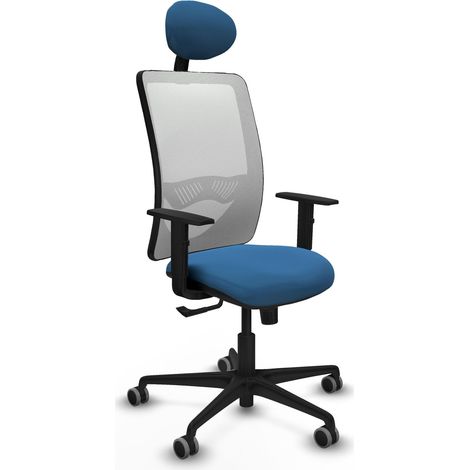 Silla de oficina piqueras y crespo Zulema negro espuma 120 kg (1/2)