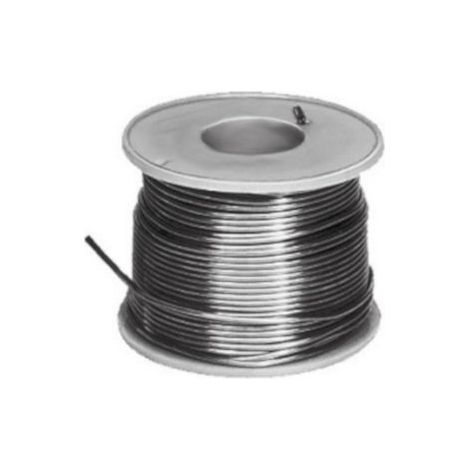 Filo di stagno in rocchetto da 100g ⌀1mm Sn/Cu 99,3/0,7, flussante 2% - Electron
