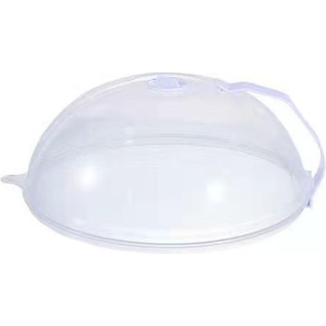 Couvercle anti-éclaboussures pour micro-ondes, en plastique résistant aux hautes températures, format mini, pour la cuisine. (1/4)