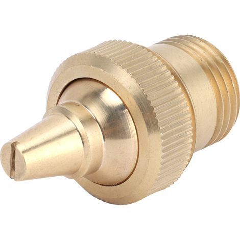 Buse de brumisation réglable en laiton, filetage mâle G1/2 DN15, pour fontaines de bassin