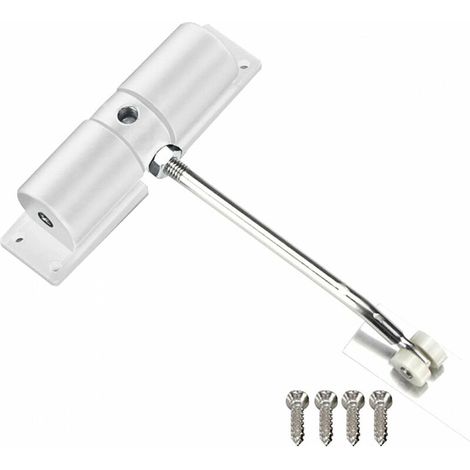 SHINING HOUSE Verstellbarer automatischer Türschließer mit Schrauben, Aluminiumlegierung für den gewerblichen oder privaten Gebrauch (167 x 125 mm) (1/5)