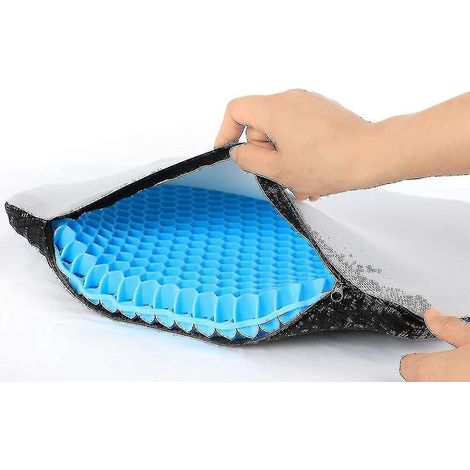 Gelkissen / Orthopädisches Gelkissen / Sitzkissen – Druckentlastender Sitzbezug