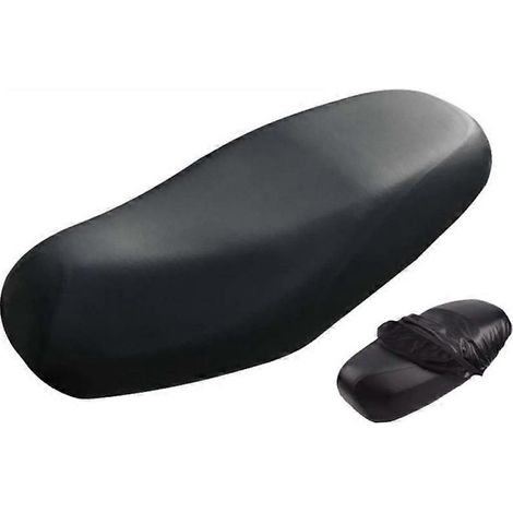 Housse de selle de moto imperméable et respirante en cuir avec coussin en maille 3D, protection solaire pour moto et scooter électrique (1 pièce). (1/5)