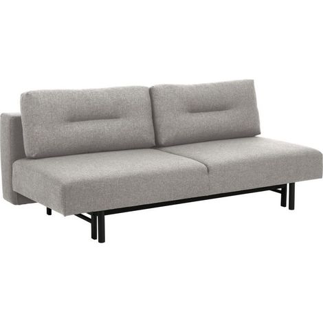Sofá cama Norsica 436, Gris claro, 0, 83x200x105cm