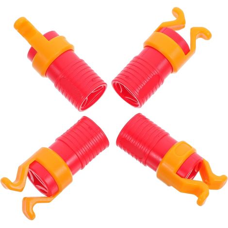 Kit de Fixation à Vis Pince à Vis Manuelle 4pcs en Abs Rouge Diamètre Poignée 6-8mm, Améliore Efficacité et Sécurité pour Travail du Bois (1/5)