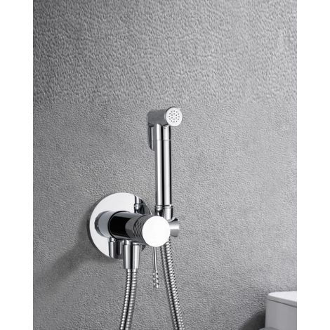 Doccetta bidet con miscelatore Memo incasso cromato (1/2)