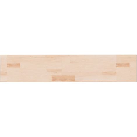 Panneau d'étagère,Étagère flottante 100x20x2,5 cm Bois de chêne massif non traité CFW59452 (1/4)