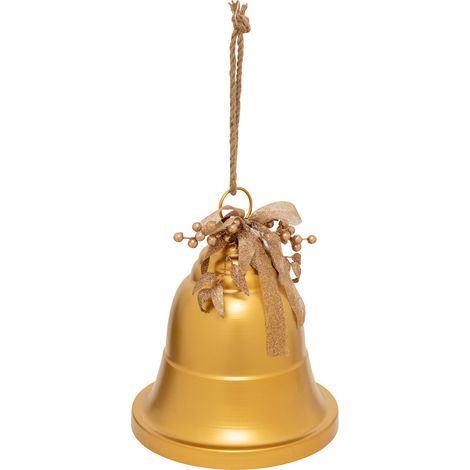 Déco de Noël XL Cloche en métal doré D 32 cm - Feeric Christmas (1/3)