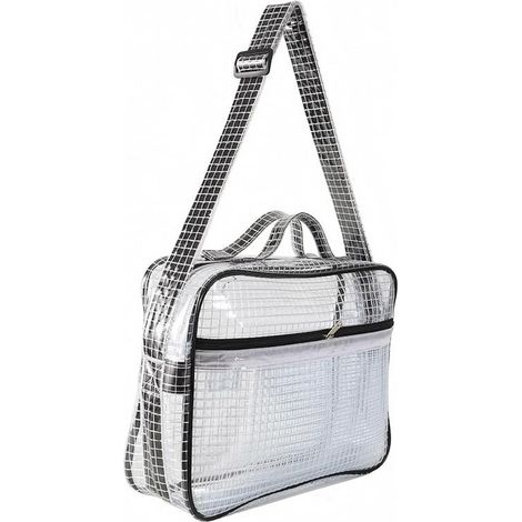 Reinforced PVC shoulder strap, reflective front pocket, for industrial workers and industrial environments. (1/5)
