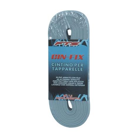 CINTINO AVVOLGIBILI PVC GRIGIO - MM 22 MT  5,5- 6 pezzi