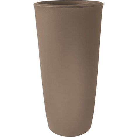 Vaso 35x50,5x99,5 cm in Polietilene Dafne 50 Cappuccino (1/3)