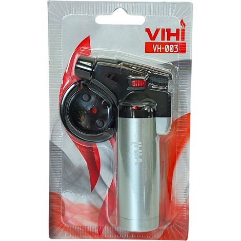 Soplete de gas Weldline vh-003 recargable ignición piezo 11 cm