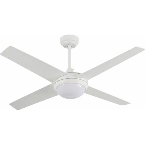 Dayron Montana Silver Deckenventilator mit Licht, 4 Flügel, 56 W, 6 Geschwindigkeitsstufen (1/5)