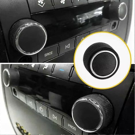 1/2 Stück Autoradio-Lautstärkeregler hinten für Chevrolet Silverado, Chevy Tahoe, GMC Acadia, Sierra, Yukon (Baujahre 2007–2013) (1/4)