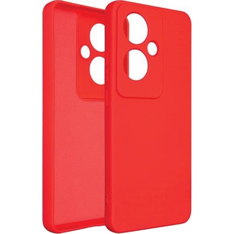 Funda de silicona Beline para Oppo Reno 11F roja/ed (1/3)