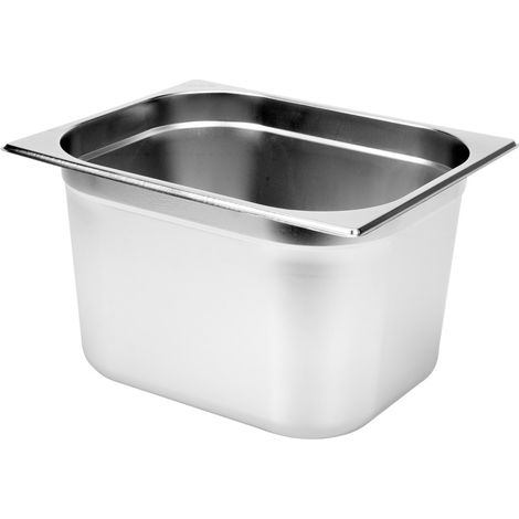 Contenitore Gastronorm 12,5L - GN1/2, H200M - acciaio inox - YG-00265