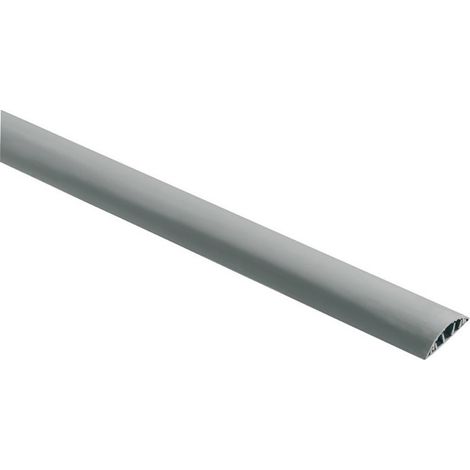 Passage de plancher 3 compartiments 50x12mm gris au mètre (12016)