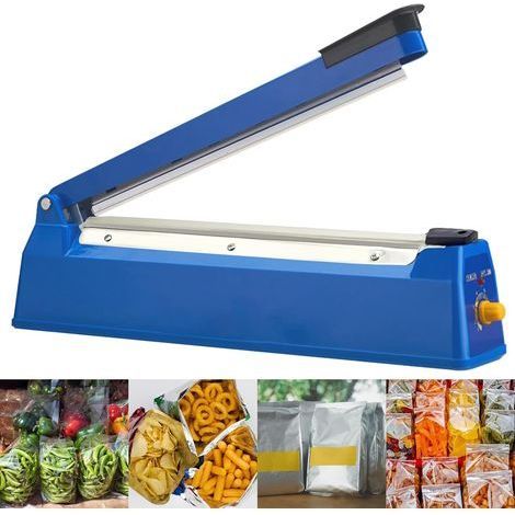 180W 300 mm Scelleuse Thermique , Thermoscelleuse Machine, Impulse Heat Sealer, Machine à Sceller à Chaud, Soudeuse Thermique, Thermoscelleuse, pour Sacs en Plastique, PE, PP, Mylar (1/5)