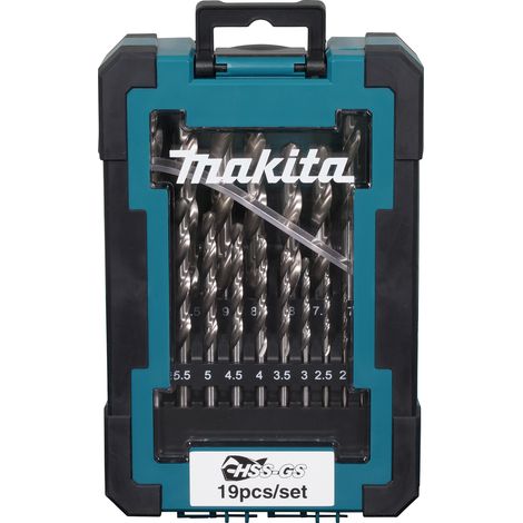 Makita Metallbohrer Set HSS-GS 19-tlg., D-78352
