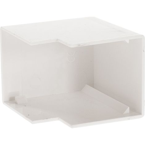IluminaShop - Angulo Exterior para Mini Canaleta Electrica 40x40 Mm