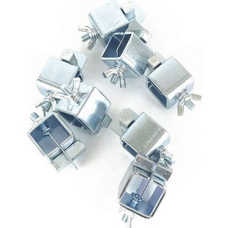 Lot de 16 pinces de soudage bout à bout en fer, pinces papillon d'alignement pour tôlerie, usage domestique et industriel (1/5)