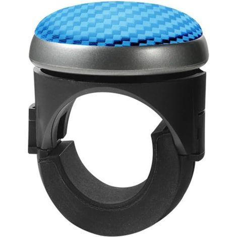 BEBUSINGOTO Perilla giratoria para volante de coche, de silicona antideslizante, universal, fácil de girar, para coche, camión, barco y tractor. (1/5)