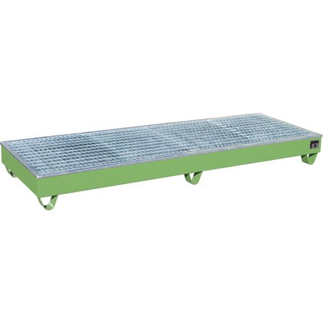 Bauer Südlohn Bac de rétention AW-4/B/PE, peint, vert réséda
