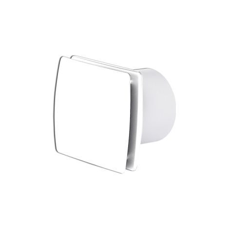 Vecamco aspiratore elettrico esterno a supporto ventilazione naturale   10 cm 19W IP44 bianco ideale per bagni e toilette Bianco   10 cm (1/2)