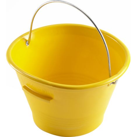 CARDARELLA IN PLASTICA MEK EDIL Lt. 14 Ø cm. 36 - Gialla 10.00 pz