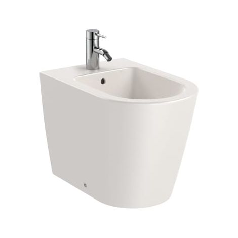 BIDÉ 560MM INSPIRA REDONDO CON FIJACIONES BEIGE