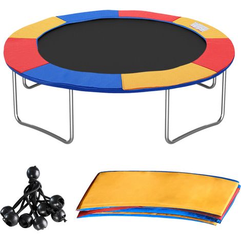 Hengda Copertura per bordo del trampolino. accessori per trampolini. copertura a molla Ø 244 cm. protezione del bordo. tappetino di sicurezza. resistente ai raggi UV. colorati (1/5)