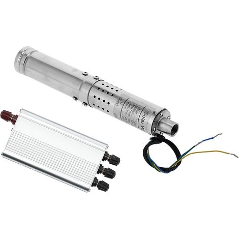 Schraubenpumpe 24V Solar Photovoltaik DC Bürstenlos Tauchwasser mit MPPT-Regler NS242T‐40 (1/5)