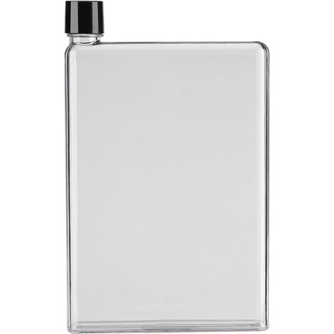 750-ml-Auslaufschutzflasche für stilles Wasser, tragbare, transparente Kunststoffflasche für Saft, farblos und leicht (1/5)