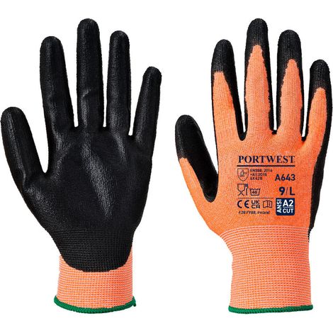 Gant Mousse Nitril Ambra Schnittschutz B Farbe: Ambra Größe S - Portwest