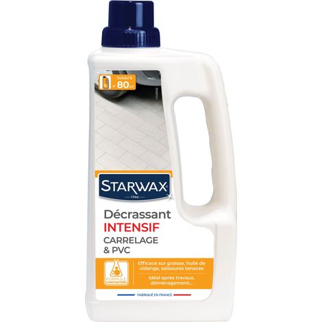 Décrassant intensif carrelages et PVC 1L STARWAX (1/7)