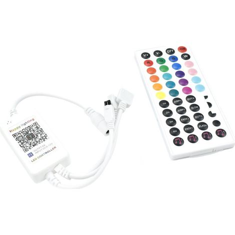 TRADE SHOP - Controller Wi-fi Wireless Con Telecomando Per Striscia Led Rgb 12v 6a Q-dl50 - (1/5)
