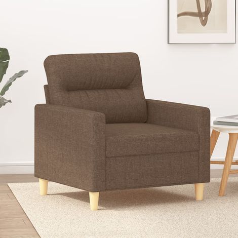 Fauteuil-Chaise de relaxation-Fauteuil Relax Marron 60 cm Tissu 222569 (1/5)