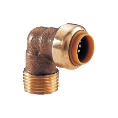 Coude égal 90° TECTITE CLASSIC mâle à visser D14 1/2 - COMAP - T092G1412